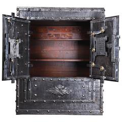 1824 Italienischer antiker Safe