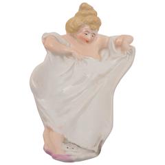 20th Century French Risque Porcelain Soap Dish