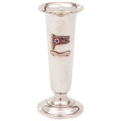 20th Century Silver Plated Posey Vase from SS Arandora Star
