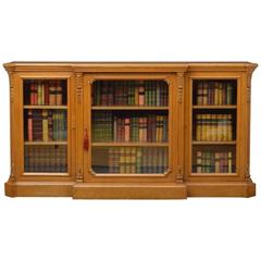 Exquisite Quality Victorian Oak Bookcase