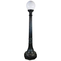 19th Century Cast Iron Chicago Street Lamp