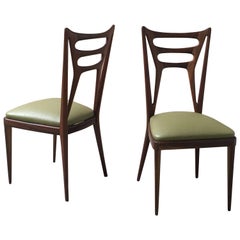 Italian Mid-Century Side Chairs 