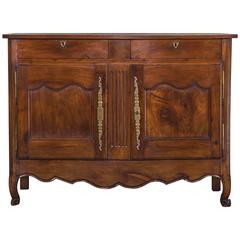 Antique Louis XV Walnut Buffet, circa 1780