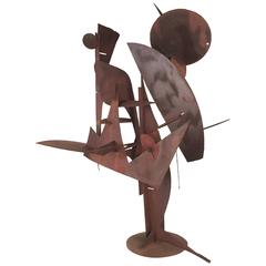 Paul Kasper - Large Modernist Welded Steel Sculpture, 1960 11