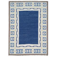 Swedish Rölakan Flat-Woven Rug