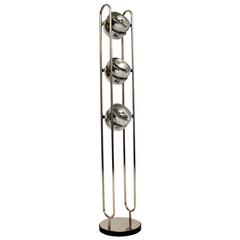 Retro Chrome Lamp Vintage 1960s 12