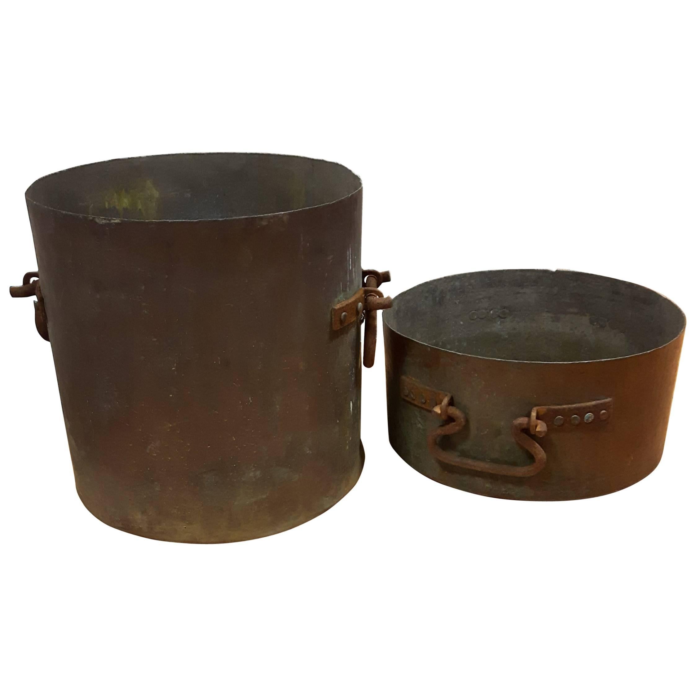 Early 20th Century E. Dehillerin of Paris Stock Pot from Savoy Hotel, London For Sale