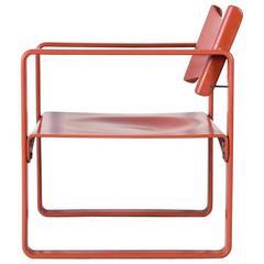 1960s Puristic Verner Panton for Thonet Armchairs