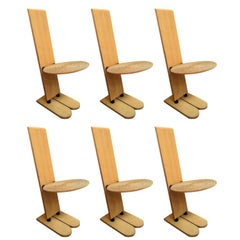 Rare Gigi Sabadin "Pala" Chairs, Set of 6