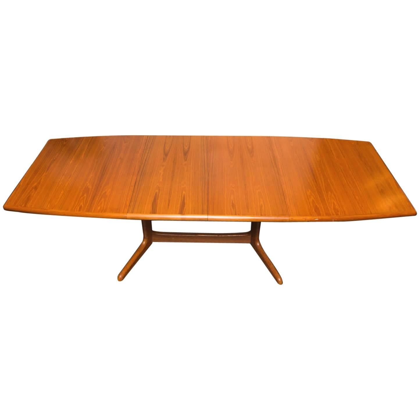 Skovby Danish Modern Teak Extension Table