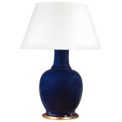 Fine Monochrome Blue Glaze Vase 10