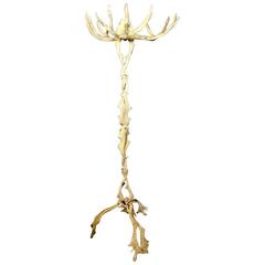 Rare Arthur Court Antler Coat Rack, circa 1970