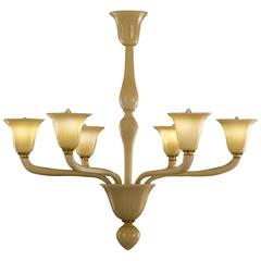 Italian Venetian Murano Glass Chandelier 12