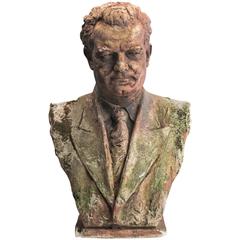 Weathered Plaster Bust