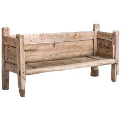 Primitive Sycamore Settle