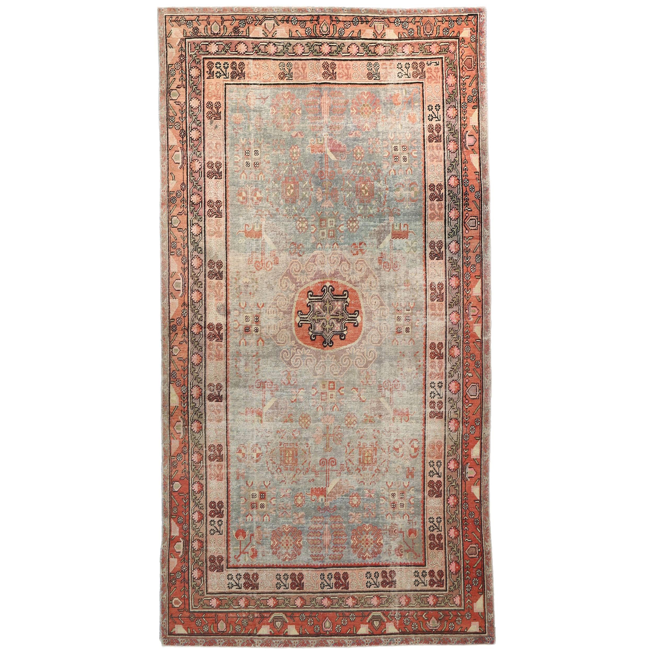 Antique Khotan Rug For Sale