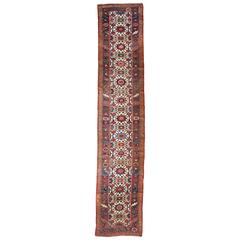 Antique Persian Bijar Runner, circa 1880s 9