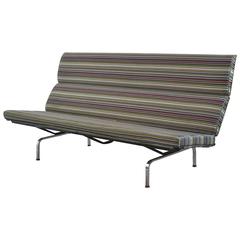 Eames Sofa Compact with Paul Smith Fabric by Herman Miller 9