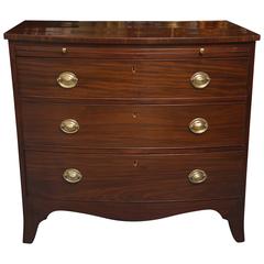 Antique English George III Mahogany Chest of Drawers
