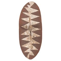 20th Century Tutsi Tribal Ceremonial Dance Shield, Rwanda, Africa 10