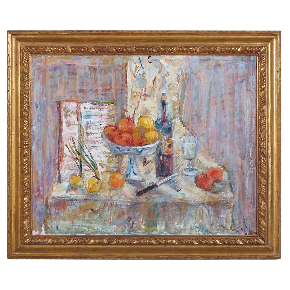 Nature morte de Louis Sola en vente