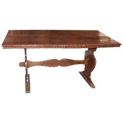 18th Century Walnut Refectory Table 2