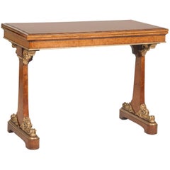 Late Regency Games Table by T.G Seddon