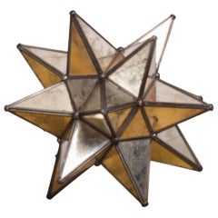 Vintage Decorative Star Sculpture "Estrella De San Miguel"