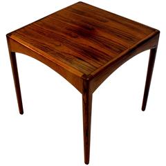 1960s Danish Modern Rosewood Side Table by Vejen Polstermøbelfabrik