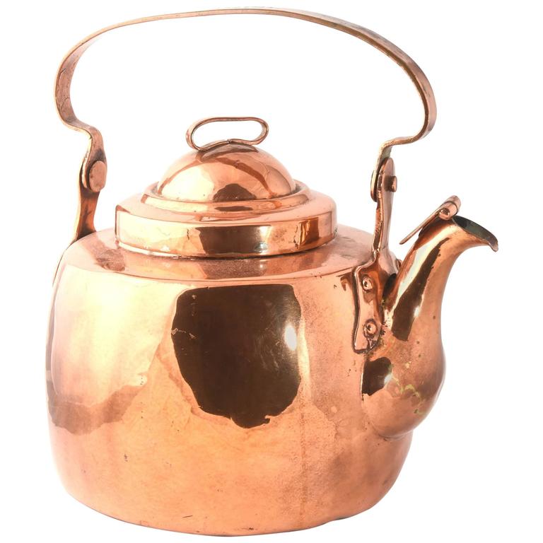 Antique Copper Kettle at 1stDibs | antique copper kettle prices