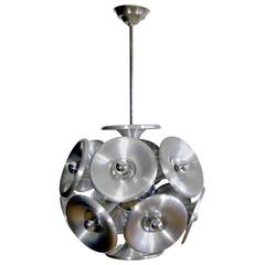 Rare 1960s Space Age Sputnik Chandelier by Italian Lighting Company, Esperia 4