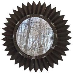 Tin Sunburst Mirror 2