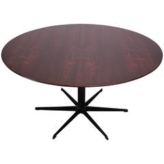 Six-Star Series Rosewood Table by Arne Jacobsen for Fritz Hansen
