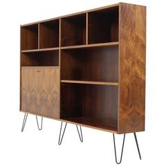 Upcycled Danish Teak Bookcase, 1960s