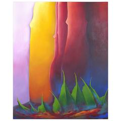 Contemporary Abstract Painting by Cuban-American Artist by Juan A. Navarrete 3