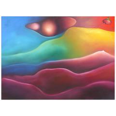 Contemporary Oil on Canvas by Cuban American Artist Juan A. Navarrete 12
