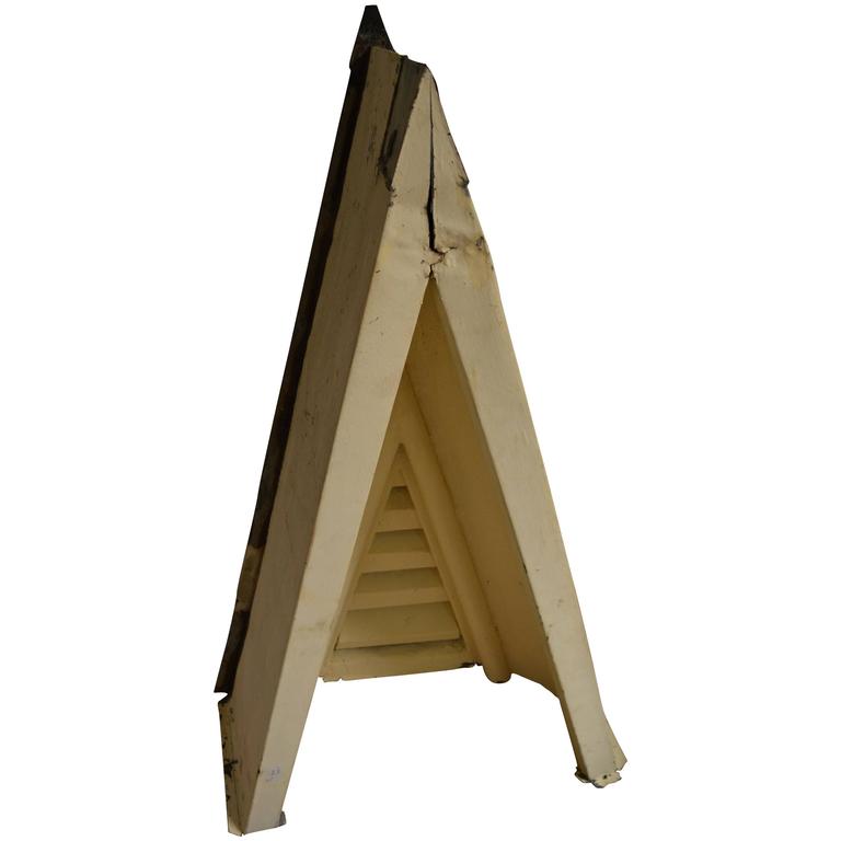 Garden Sculpture From Church Roof Dormer Vent For Sale At 1stdibs