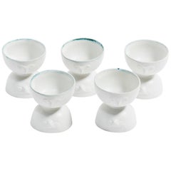 Five Italian Ceramic Inverted Bowls with Faces at 1stDibs | bowls with ...