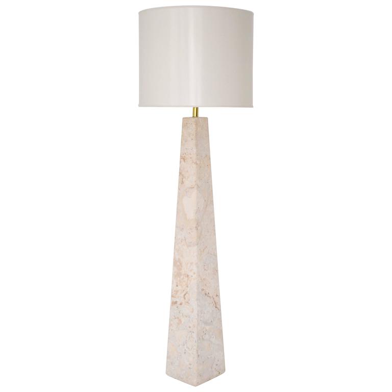 Midcentury C Stone Pyramid Form Floor Lamp For At 1stdibs Midcentury C Stone Pyramid Form Floor Lamp For