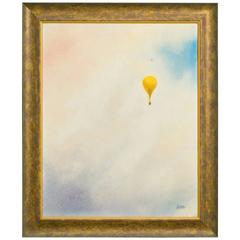 Hot Air Balloon Painting by Lowry