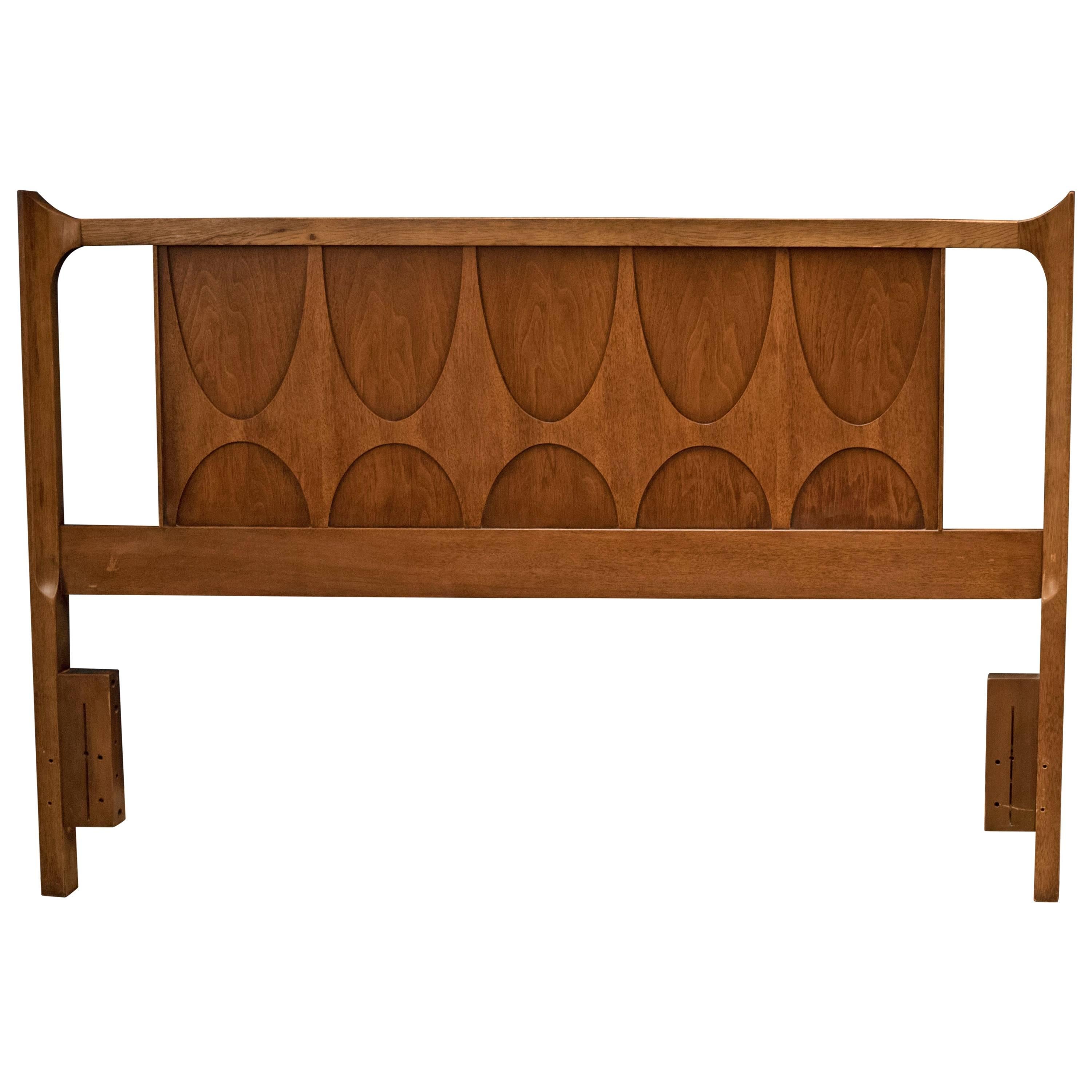 Mid-Century Broyhill Brasilia Queen Headboard