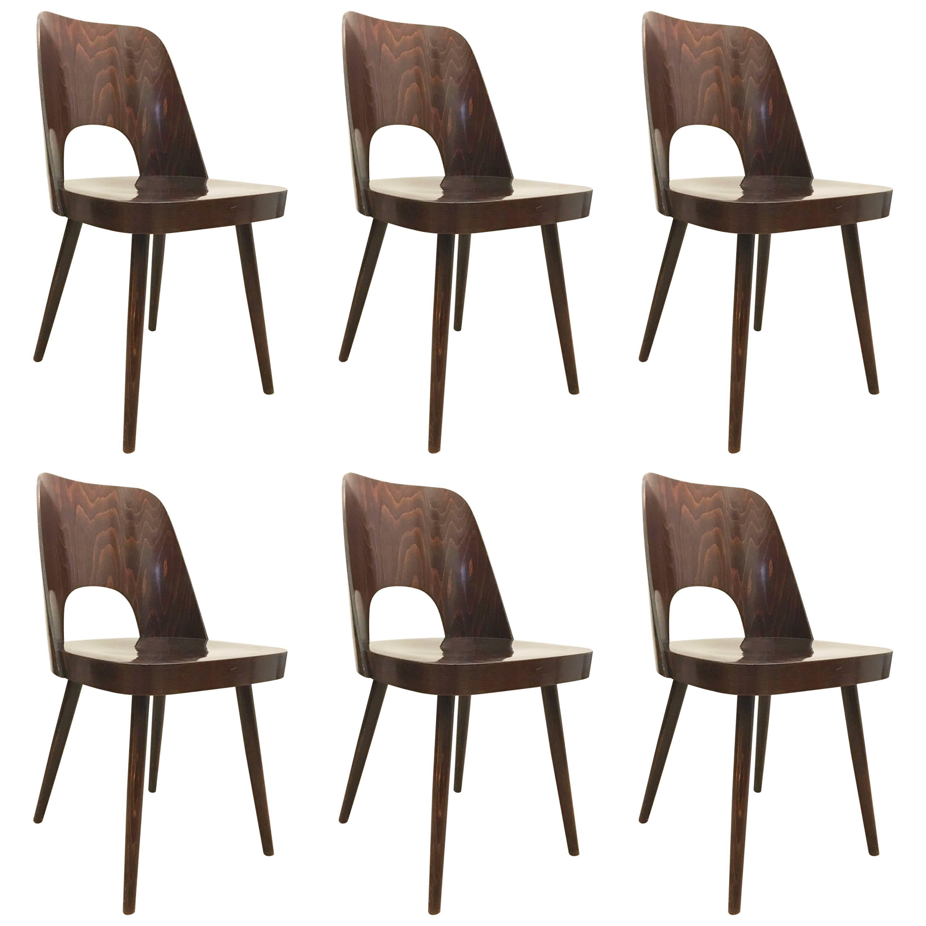 Dining Chairs by Oswald Haerdtl