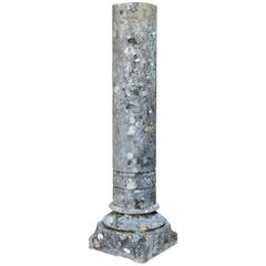 Stone Pedestal at the Image of Roman Column, 19th Century 1