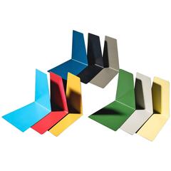 Large Multi-Coloured Set of Bookends with Free Shipping 2