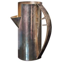 Carlo Scarpa Silver Pitcher for Cleto Munari