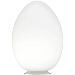 Large Murano Egg Lamp