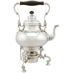 Antique Britannia Standard Silver Spirit Kettle