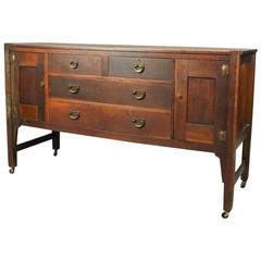 Antique Arts & Crafts Stickley Bros. Mission Oak Sideboard, circa 1910