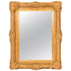 19th Century Victorian Giltwood Mirror