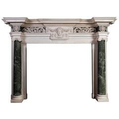 18th Century Marble Chimneypiece Designed by Isaac Ware 2